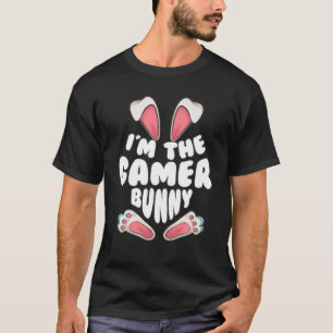 Funny ich bin das Gamer Bunny Geschenk Gaming Männ T-Shirt