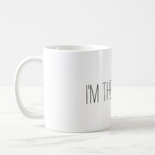 Funny, ich bin das Lieblingsziffer Kaffeetasse (Links)