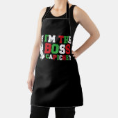 Funny Ich bin die Boss Italienische Nonna Nonno Ca Schürze (InSitu)