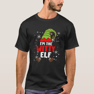 Funny, ich bin die Witzige Elf Weihnachten T-Shirt
