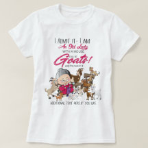 FUNNY - Ich bin ein altes Damenhaus voller Ziegen