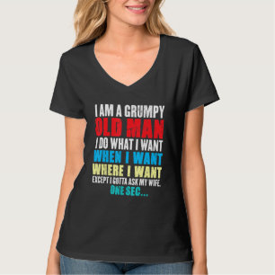 Funny, ich bin ein gruseliger alter Mann, den ich  T-Shirt