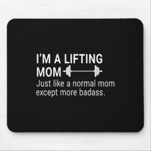 Funny, ich bin ein Lifting Mama Definition Gym Wor Mousepad