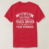 Funny, ich bin ein Phantastischer Lkw-Fahrer T-Shirt (Design vorne)