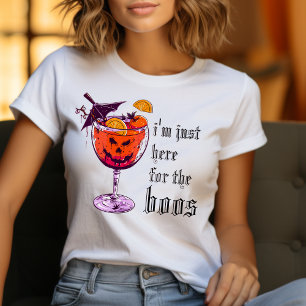 Funny, ich bin gerade hier für das Boos Halloween- T-Shirt