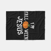 Funny, ich bin Herbst-zu-Fall-Pumpkin von Jesus Ha Fleecedecke (Vorderseite (Horizontal))