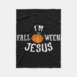 Funny, ich bin Herbst-zu-Fall-Pumpkin von Jesus Ha Fleecedecke