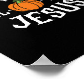 Funny, ich bin Herbst-zu-Fall-Pumpkin von Jesus Ha Poster (Ecke)