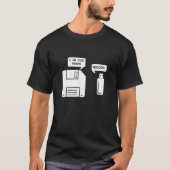 Funny Ich bin Ihr Vater USB Flash Drive Floppy Dis T-Shirt (Vorderseite)