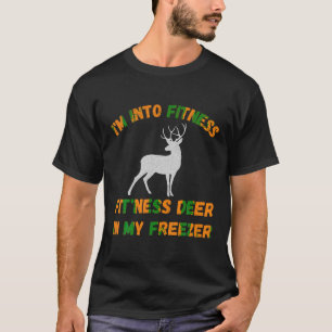 Funny ich bin in Fitness, die Ness Hirsch in meine T-Shirt
