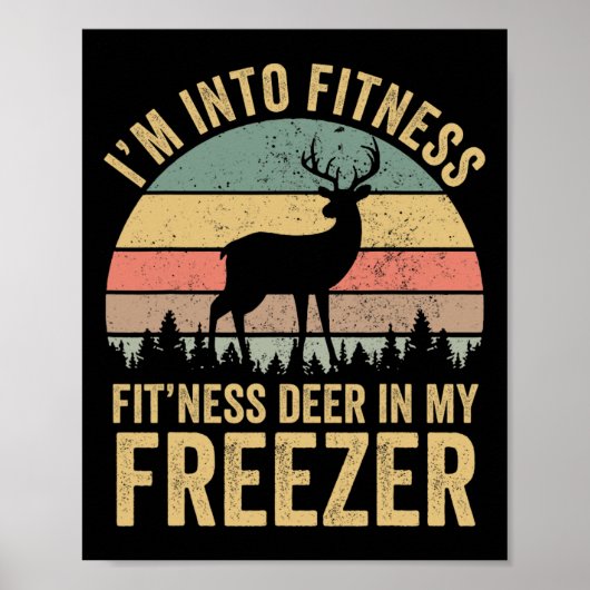 Funny, ich bin in Fitness Fitness Hirsch in meinem Poster (Vorne)