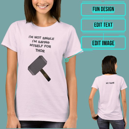 Funny, ich bin kein Single T-Shirt