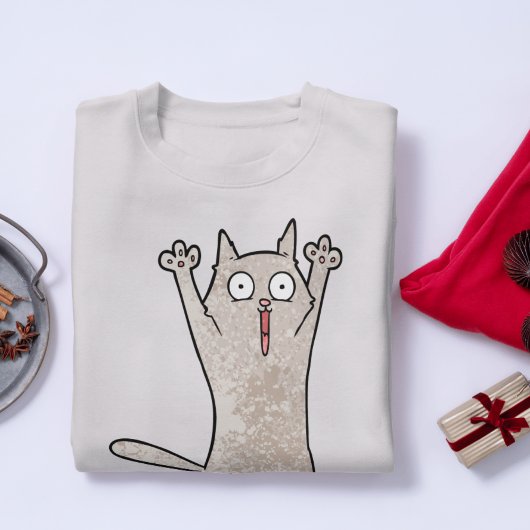 Funny "Ich bin mit Strahlung kontaminiert" Cat Mem T-Shirt