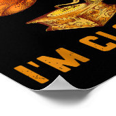 Funny ich bin nicht alt bin ich Clic Phonograph Cl Poster (Ecke)
