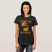 Funny ich bin nicht alt bin ich Clic Phonograph Cl T-Shirt (Vorne ganz)