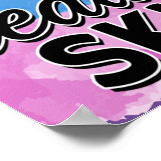 Funny, ich bin nicht Bossy Leadership Skills Zitat Poster (Ecke)