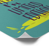 Funny, ich bin nicht komisch, ich bin Limited Edit Poster (Ecke)