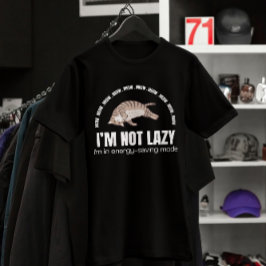 Funny, ich bin nicht Lazy Cat T-Shirt
