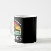 Funny ich bin nicht ungeschickt Pool Hall Billards Kaffeetasse (Vorderseite Links)