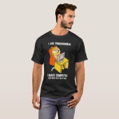 Funny Ich bin Programmierer Programmieren Coding N T-Shirt (Vorne ganz)