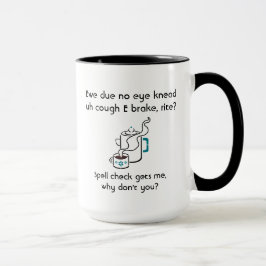 Funny Ich brauche einen Kaffee Break Zauberspruch Tasse