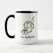 Funny Ich brauche einen Kaffee Break Zauberspruch  Tasse (Links)