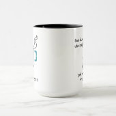 Funny Ich brauche einen Kaffee Break Zauberspruch Tasse (Zentrum)