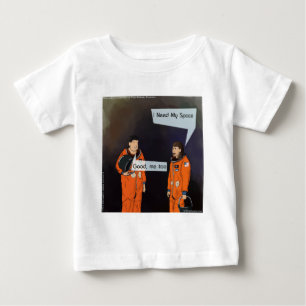 Funny, ich brauche meinen Platz Baby T-shirt