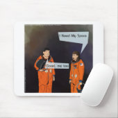 Funny, ich brauche meinen Platz Mousepad (Mit Mouse)