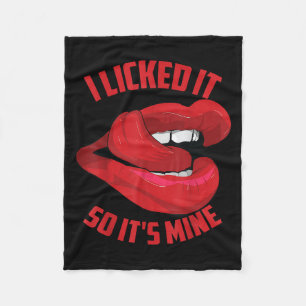 Funny ich es gefiel so seine Mine _ Niedlichen Kok Fleecedecke