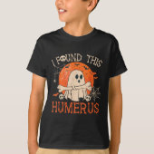 Funny Ich fand dieses Humerus Boo Ghost Halloween T-Shirt (Vorderseite)