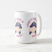 Funny, ich gebe kein Schaf Kaffeetasse (VorderseiteRechts)