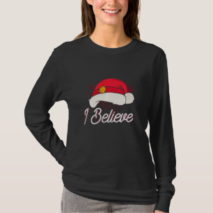 Funny ich glaube an den Weihnachtsmann T-Shirt