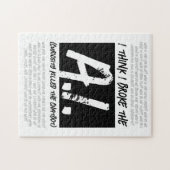 Funny ich glaube, ich Broke die KI ... Puzzle (Horizontal)