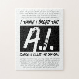 Funny ich glaube, ich Broke die KI ... Puzzle