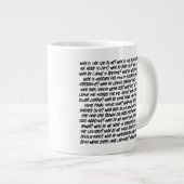 Funny, ich glaube, ich habe die KI-Entwickler kapu Jumbo-Tasse (Vorderseite Rechts)