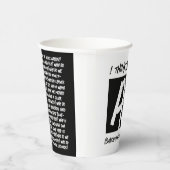 Funny, ich glaube, ich habe die KI-Entwickler kapu Pappbecher (Rechts)