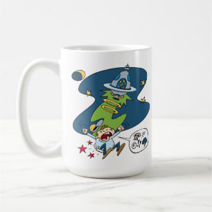 Funny ich glaube UFO Probing Session Cartoon Kaffeetasse