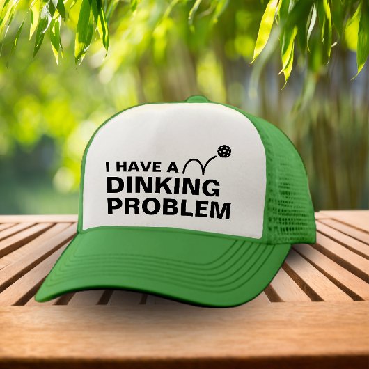 Funny ich habe Dinking Problem Joke Pickleball Truckerkappe