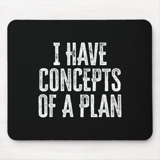Funny, ich habe Konzepte für einen Plan Mousepad (Vorne)