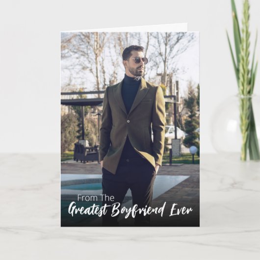 Funny - ich hatte dich am Hallo - Foto Valentinsta Karte (Vorderseite)