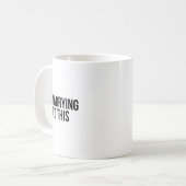 Funny Ich heirate in diese Verlobte, Braut oder Gä Kaffeetasse (Vorderseite Links)