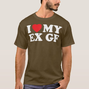 Funny ich höre meine E GF I Liebe Meine E Freundin T-Shirt