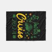 Funny ich immer ein wenig Pot mit mir St Patri Fleecedecke (Vorderseite (Horizontal))