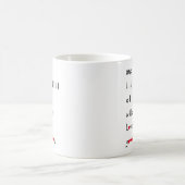 Funny ich immer Liebe Sie Spaß Valentinstag Kaffeetasse (Mittel)