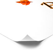 Funny |Ich kam wie ein Butterball-Shirt herein Poster (Ecke)