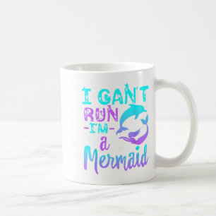 Funny, ich kann nicht laufen, ich bin eine Meerjun Kaffeetasse