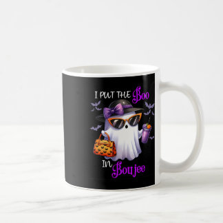Funny ich legte den Boo in Boujee Ghost Pumpkin Ge Kaffeetasse