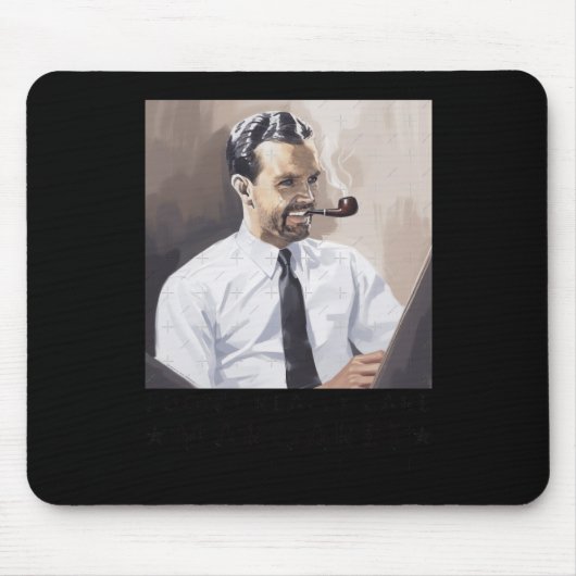 Funny ich nicht wirklich Care Meme Mousepad (Vorne)