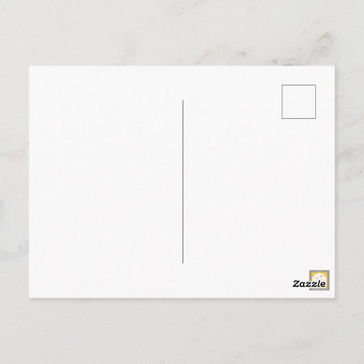 Funny ich sah, dass Karma Zitat Slogan Postkarte (Rückseite)